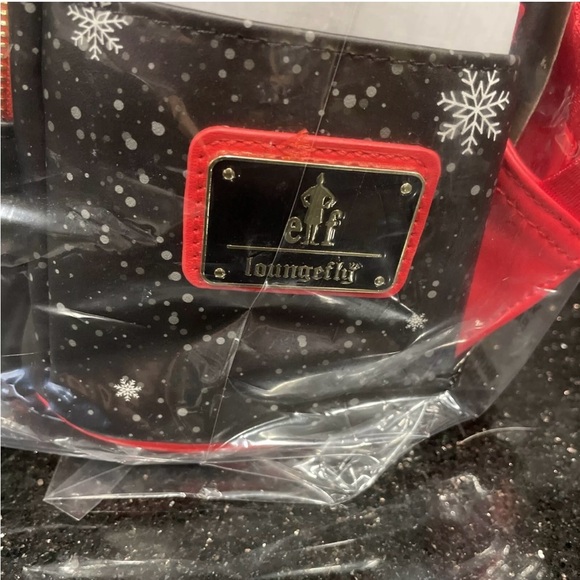 Loungefly Christmas Elf Clausometer Light Up Mini Backpack LE Sold Out Brand New - Picture 6 of 9